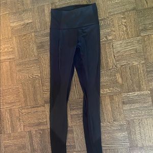 Lululemon ribbed panel leggings 4